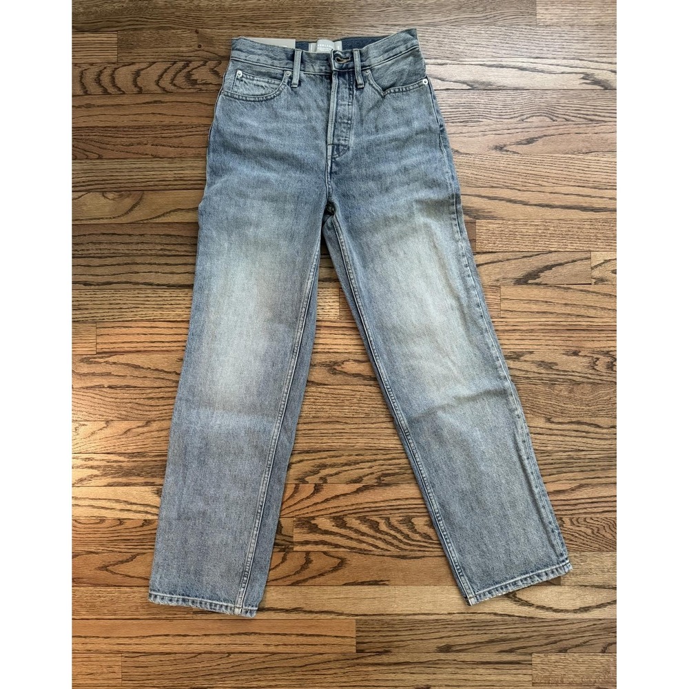 Everlane The 90s Way High Jean Light Wash Denim Women Size 24 Long - Picture 6 of 9